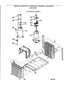 03 - Refrigerant Assembly parts for Ge Air Conditioner AVX10ABX2 from AppliancePartsPros.com