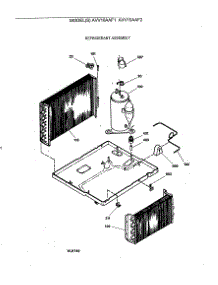 03 - Refrigerant Assembly parts for Ge Air Conditioner AVV10AAF1 from AppliancePartsPros.com