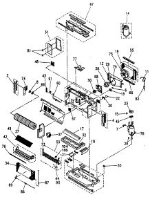 02 - Section2 parts for Ge Air Conditioner AZ26E06EACV3 from AppliancePartsPros.com