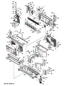 02 - Section2 parts for Ge Air Conditioner AZC509DBV3 from AppliancePartsPros.com