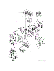 02 - Motor, Compressor & System Components parts for Ge Air Conditioner AZ21E12E5CV1 from AppliancePartsPros.com