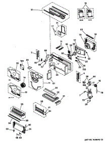 02 - Section2 parts for Ge Air Conditioner AZ21E12D5CV1 from AppliancePartsPros.com