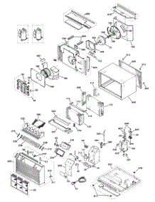 02 - Section2 parts for Ge Air Conditioner AJK10DHV1 from AppliancePartsPros.com