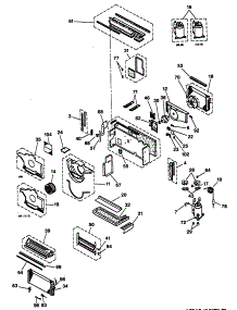 02 - Section2 parts for Ge Air Conditioner AZ21E12E4CV1 from AppliancePartsPros.com