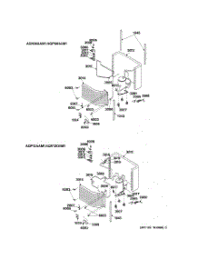03 - Cycle Parts parts for Ge Air Conditioner AQP12AAM1 from AppliancePartsPros.com