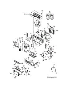 02 - Motor, Compressor & System Components parts for Ge Air Conditioner AZ31H06E4DV6 from AppliancePartsPros.com
