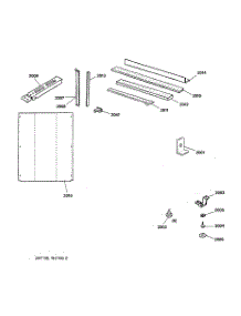 04 - Closure Parts parts for Ge Air Conditioner AJES06LSM1 from AppliancePartsPros.com
