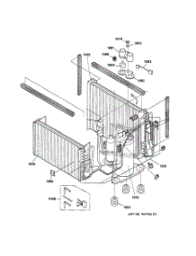 03 - Section3 parts for Ge Air Conditioner AJEH12DCM1 from AppliancePartsPros.com