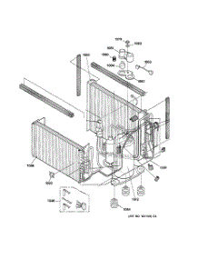 03 - Section3 parts for Ge Air Conditioner AJES09DCM1 from AppliancePartsPros.com