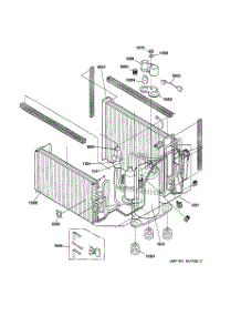 03 - Section3 parts for Ge Air Conditioner AJHS10DCM1 from AppliancePartsPros.com