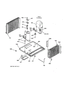 03 - Refrigerant Assembly parts for Ge Air Conditioner AVE15DAW1 from AppliancePartsPros.com