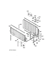 04 - Section4 parts for Ge Air Conditioner AZ32H09D2BM1 from AppliancePartsPros.com