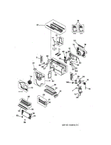 02 - Motor, Compressor & System Components parts for Ge Air Conditioner AZ21E09CDCV1 from AppliancePartsPros.com