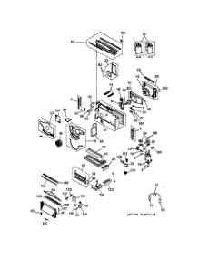 02 - Motor, Compressor & System Components parts for Ge Air Conditioner AZ31H06D3DV6 from AppliancePartsPros.com