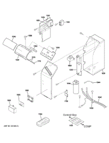 02 - Control Parts parts for Ge Air Conditioner AJEQ10DCDW2 from AppliancePartsPros.com