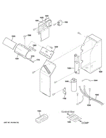 02 - Control Parts parts for Ge Air Conditioner AJCQ10DCDW2 from AppliancePartsPros.com