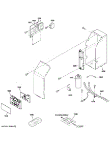 02 - Control Parts parts for Ge Air Conditioner AJCM10DCDW2 from AppliancePartsPros.com