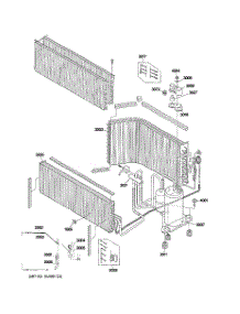04 - Unit Parts parts for Ge Air Conditioner AZ41E09EACW3 from AppliancePartsPros.com