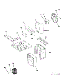 03 - Base Pan Parts parts for Ge Air Conditioner AEN08LPQ1 from AppliancePartsPros.com