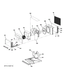 03 - Base Pan & Unit Parts parts for Ge Air Conditioner AHM24DPH1 from AppliancePartsPros.com