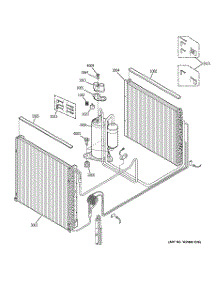 04 - Unit Parts parts for Ge Air Conditioner AZ85W09DACW1 from AppliancePartsPros.com