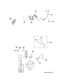 02 - Control Parts parts for Ge Air Conditioner AEM14APL1 from AppliancePartsPros.com