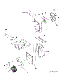 03 - Base Pan Parts parts for Ge Air Conditioner AEZ25DPL1 from AppliancePartsPros.com