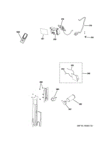 02 - Control Parts parts for Ge Air Conditioner AEL12APW1 from AppliancePartsPros.com
