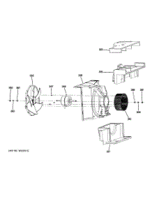 03 - Base Pan Parts parts for Ge Air Conditioner AEV05LPQ1 from AppliancePartsPros.com