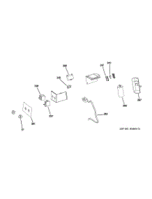 02 - Control Parts parts for Ge Air Conditioner AEE12DPL1 from AppliancePartsPros.com