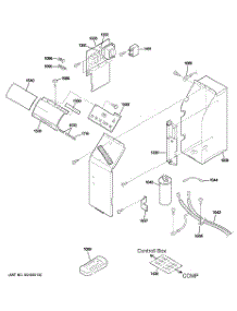 02 - Control Parts parts for Ge Air Conditioner AJCQ08ACDW1 from AppliancePartsPros.com