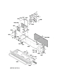 03 - Chassis Assembly parts for Ge Air Conditioner AZ52H15DABM1 from AppliancePartsPros.com