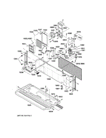 03 - Chassis Assembly parts for Ge Air Conditioner AZ52H12DADM1 from AppliancePartsPros.com