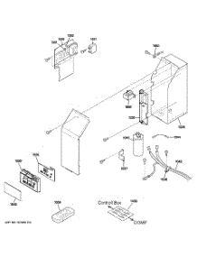 02 - Control Parts parts for Ge Air Conditioner AJCM10ACDM1 from AppliancePartsPros.com