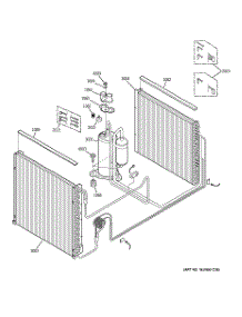 04 - Unit Parts parts for Ge Air Conditioner AZ85E12DACW1 from AppliancePartsPros.com