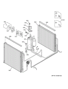 04 - Unit Parts parts for Ge Air Conditioner AZ85H09EACW1 from AppliancePartsPros.com