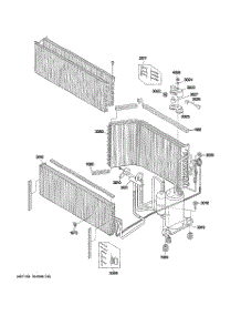 04 - Unit Parts parts for Ge Air Conditioner AZ61H09EACW1 from AppliancePartsPros.com