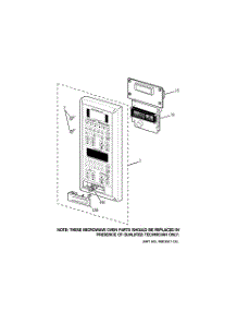 02 - Control Parts parts for Ge Air Conditioner AZ41E15DACM1 from AppliancePartsPros.com