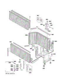 04 - Unit Parts parts for Ge Air Conditioner AZ61H12DABW1 from AppliancePartsPros.com