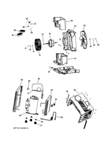 02 - Cabinet & Components parts for Ge Air Conditioner AEV05LNQ1 from AppliancePartsPros.com