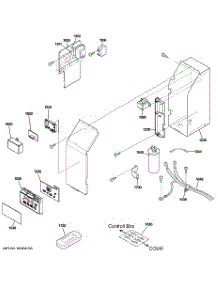 02 - Control Parts parts for Ge Air Conditioner AJEM12DCDW1 from AppliancePartsPros.com