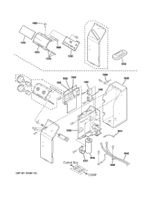 02 - Control Parts parts for Ge Air Conditioner AJCQ08ACCM1 from AppliancePartsPros.com