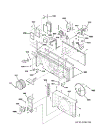 02 - Motor & Chassis Parts parts for Ge Air Conditioner AZ28E12EABM2 from AppliancePartsPros.com