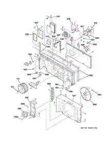 02 - Motor & Chassis Parts parts for Ge Air Conditioner AZ28E12EACM2 from AppliancePartsPros.com