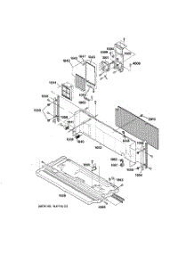 02 - Base & Chassis Parts parts for Ge Air Conditioner AZ55H07EABM1 from AppliancePartsPros.com