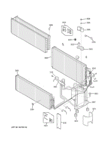 04 - Unit Parts parts for Ge Air Conditioner AZ35H07D2DM1 from AppliancePartsPros.com