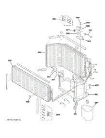 04 - Unit Parts parts for Ge Air Conditioner AZ58H12DACM1 from AppliancePartsPros.com