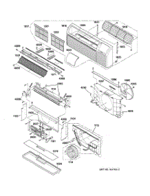 02 - Grille & Air Moving Parts parts for Ge Air Conditioner AZ22E12D5CM2 from AppliancePartsPros.com