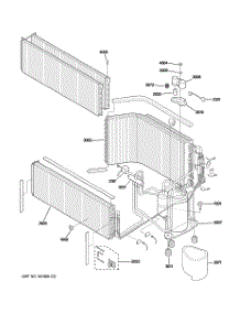 04 - Unit Parts parts for Ge Air Conditioner AZ38H15EACM1 from AppliancePartsPros.com