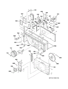 02 - Motor & Chassis Parts parts for Ge Air Conditioner AZ38H07EADM1 from AppliancePartsPros.com